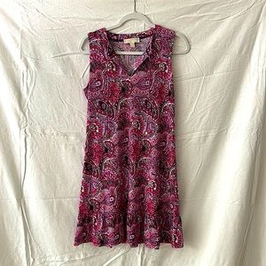 Michael Kors size medium dress with raspberry tones